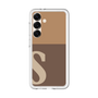 スリムプロテクションプレミアムケース［ オリジナル - initial two tone - S brown ］