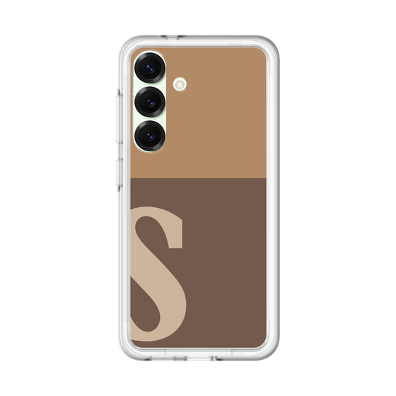 スリムプロテクションプレミアムケース［ オリジナル - initial two tone - S brown ］