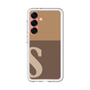スリムプロテクションプレミアムケース［ オリジナル - initial two tone - S brown ］