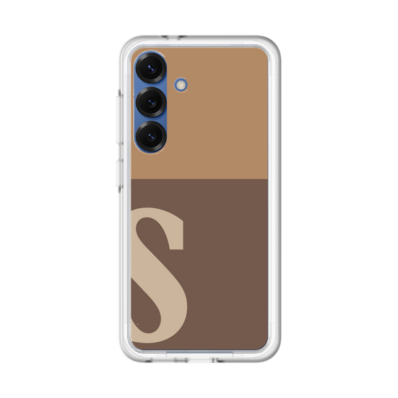 スリムプロテクションプレミアムケース［ オリジナル - initial two tone - S brown ］