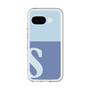 スリムプロテクションプレミアムケース［ オリジナル - initial two tone - S blue ］