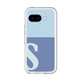 スリムプロテクションプレミアムケース［ オリジナル - initial two tone - S blue ］