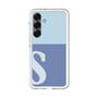 スリムプロテクションプレミアムケース［ オリジナル - initial two tone - S blue ］