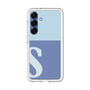 スリムプロテクションプレミアムケース［ オリジナル - initial two tone - S blue ］