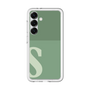 スリムプロテクションプレミアムケース［ オリジナル - initial two tone - S green ］