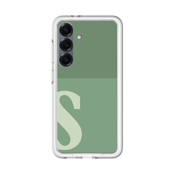 スリムプロテクションプレミアムケース［ オリジナル - initial two tone - S green ］