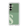 スリムプロテクションプレミアムケース［ オリジナル - initial two tone - S green ］