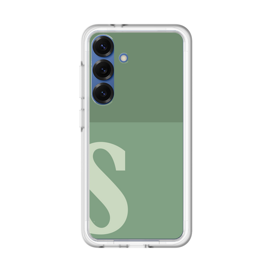 スリムプロテクションプレミアムケース［ オリジナル - initial two tone - S green ］