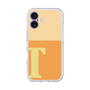 スリムプロテクションプレミアムケース［ オリジナル - initial two tone - T orange ］