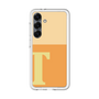 スリムプロテクションプレミアムケース［ オリジナル - initial two tone - T orange ］