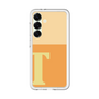 スリムプロテクションプレミアムケース［ オリジナル - initial two tone - T orange ］
