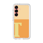 スリムプロテクションプレミアムケース［ オリジナル - initial two tone - T orange ］