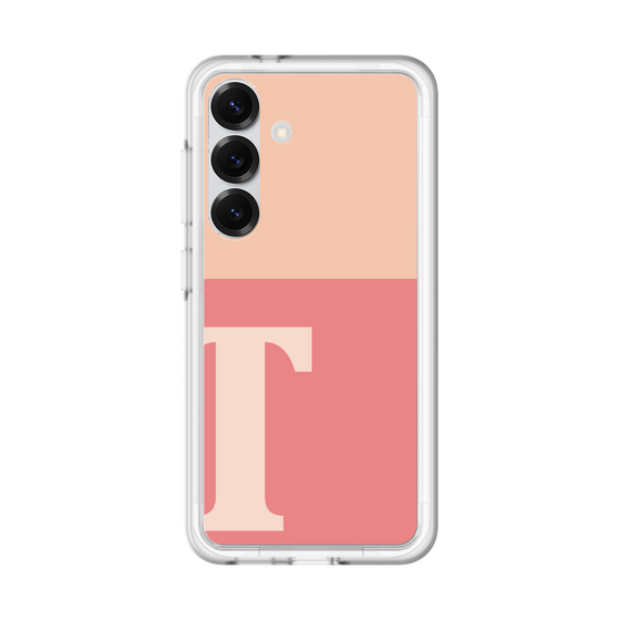 スリムプロテクションプレミアムケース［ オリジナル - initial two tone - T pink ］