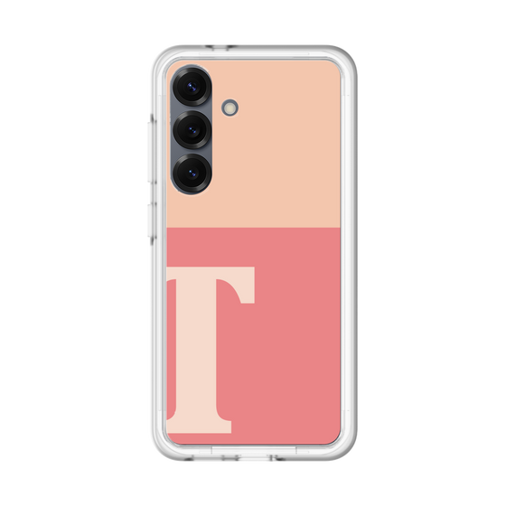 スリムプロテクションプレミアムケース［ オリジナル - initial two tone - T pink ］