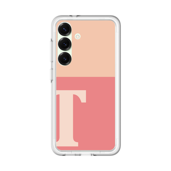 スリムプロテクションプレミアムケース［ オリジナル - initial two tone - T pink ］