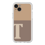 スリムプロテクションプレミアムケース［ オリジナル - initial two tone - T brown ］