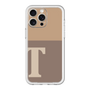スリムプロテクションプレミアムケース［ オリジナル - initial two tone - T brown ］
