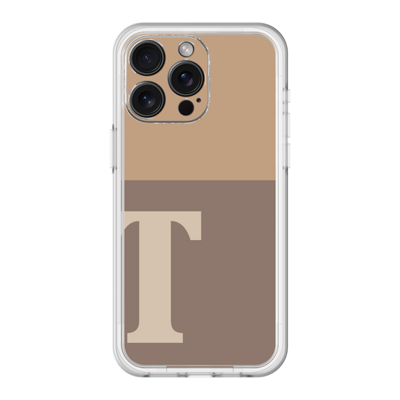 スリムプロテクションプレミアムケース［ オリジナル - initial two tone - T brown ］