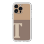 スリムプロテクションプレミアムケース［ オリジナル - initial two tone - T brown ］