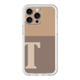 スリムプロテクションプレミアムケース［ オリジナル - initial two tone - T brown ］