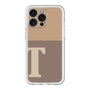 スリムプロテクションプレミアムケース［ オリジナル - initial two tone - T brown ］