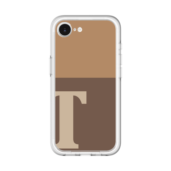 スリムプロテクションプレミアムケース［ オリジナル - initial two tone - T brown ］