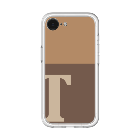 スリムプロテクションプレミアムケース［ オリジナル - initial two tone - T brown ］