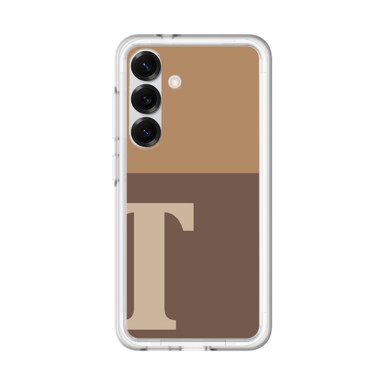 スリムプロテクションプレミアムケース［ オリジナル - initial two tone - T brown ］