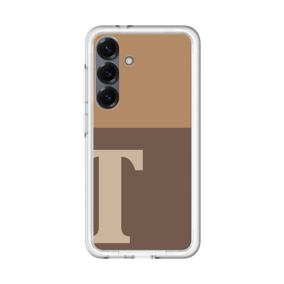 スリムプロテクションプレミアムケース［ オリジナル - initial two tone - T brown ］