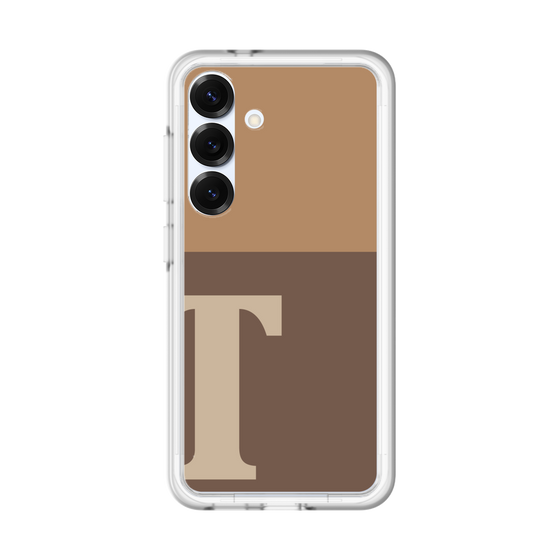 スリムプロテクションプレミアムケース［ オリジナル - initial two tone - T brown ］