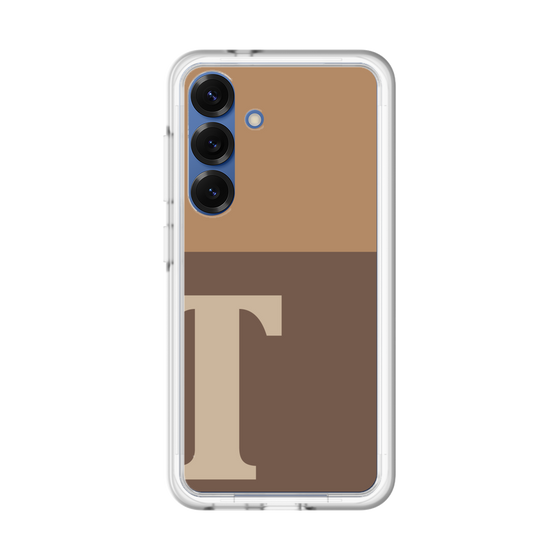 スリムプロテクションプレミアムケース［ オリジナル - initial two tone - T brown ］