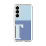 スリムプロテクションプレミアムケース［ オリジナル - initial two tone - T blue ］