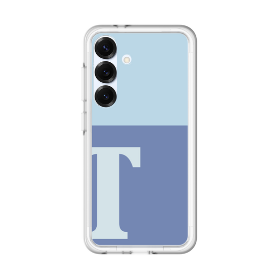 スリムプロテクションプレミアムケース［ オリジナル - initial two tone - T blue ］