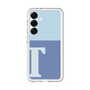 スリムプロテクションプレミアムケース［ オリジナル - initial two tone - T blue ］