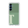 スリムプロテクションプレミアムケース［ オリジナル - initial two tone - T green ］