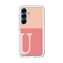スリムプロテクションプレミアムケース［ オリジナル - initial two tone - U pink ］