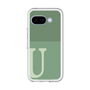 スリムプロテクションプレミアムケース［ オリジナル - initial two tone - U green ］