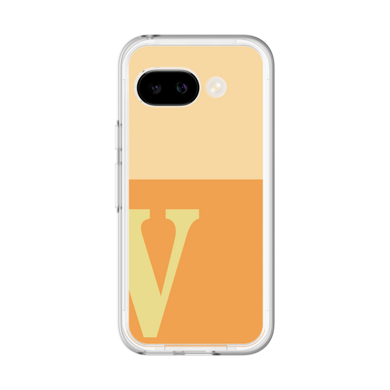 スリムプロテクションプレミアムケース［ オリジナル - initial two tone - V orange ］