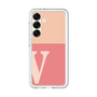 スリムプロテクションプレミアムケース［ オリジナル - initial two tone - V pink ］