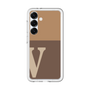 スリムプロテクションプレミアムケース［ オリジナル - initial two tone - V brown ］