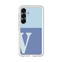 スリムプロテクションプレミアムケース［ オリジナル - initial two tone - V blue ］