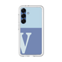 スリムプロテクションプレミアムケース［ オリジナル - initial two tone - V blue ］