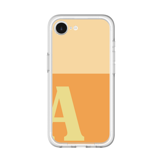 スリムプロテクションプレミアムケース［ オリジナル - initial two tone - A orange ］