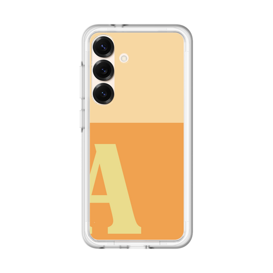 スリムプロテクションプレミアムケース［ オリジナル - initial two tone - A orange ］