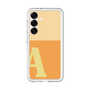 スリムプロテクションプレミアムケース［ オリジナル - initial two tone - A orange ］
