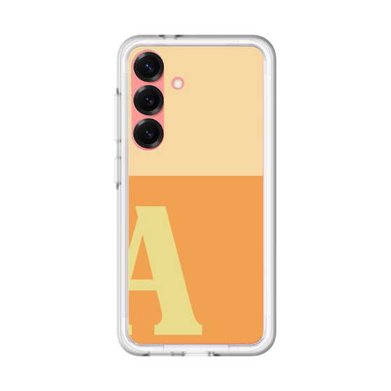 スリムプロテクションプレミアムケース［ オリジナル - initial two tone - A orange ］