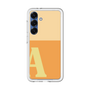 スリムプロテクションプレミアムケース［ オリジナル - initial two tone - A orange ］