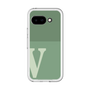 スリムプロテクションプレミアムケース［ オリジナル - initial two tone - V green ］