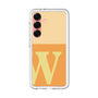 スリムプロテクションプレミアムケース［ オリジナル - initial two tone - W orange ］