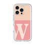 スリムプロテクションプレミアムケース［ オリジナル - initial two tone - W pink ］